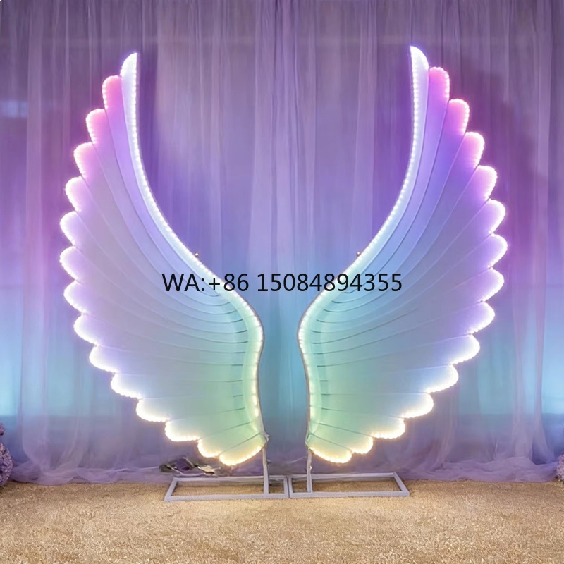 Lighting Decoration Ideas - Светящиеся крылья ангела: фантазийные LED-крылья для