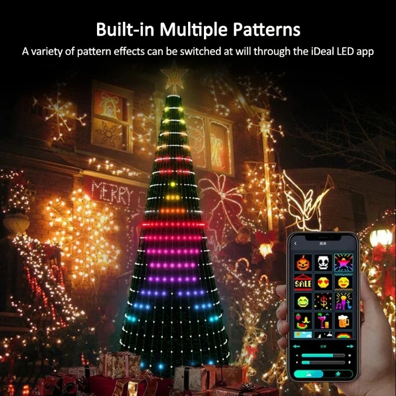 Рождественские гирлянды-звезды – обзор и цена Lighting Christmas Decor