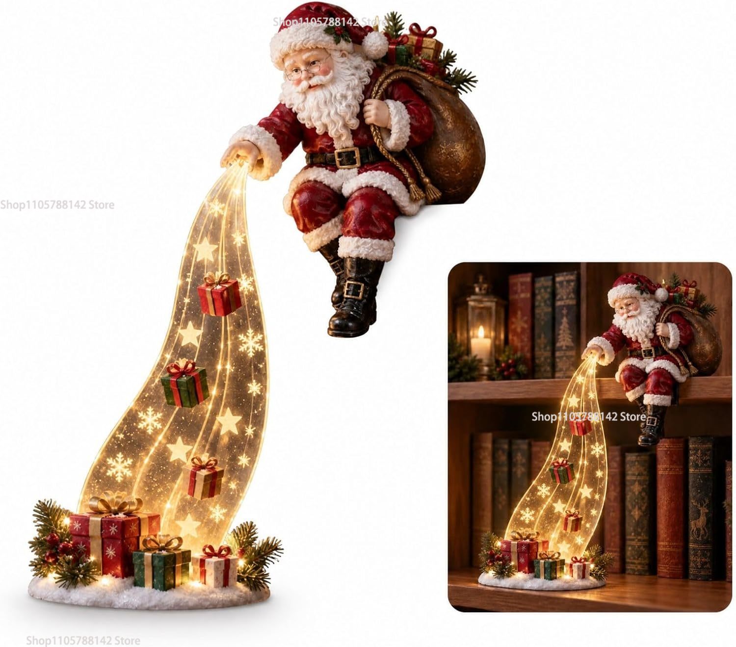 Рождественский декор для полки – обзор и цена Lighting Christmas Decor