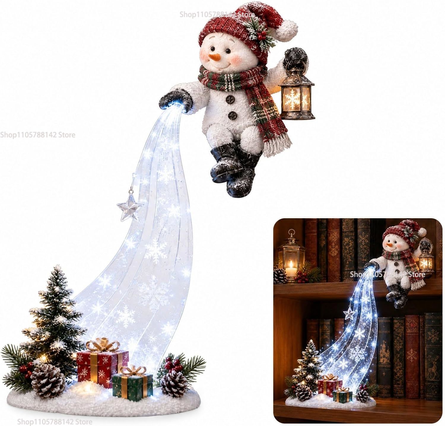 Рождественский декор для полки – обзор и цена Lighting Christmas Decor